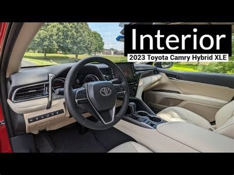 Interior of the Camry Hybrid XLE : r/Camry