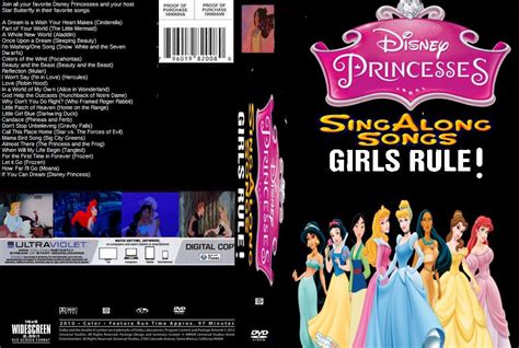 Disney Princess Sing Along Songs Girls Rule by SteveIrwinFan96 on ...