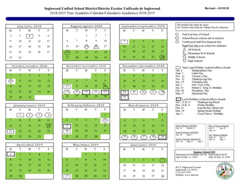 IUSD Parents: Revised School Calendar