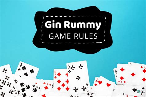 Gin Rummy: Rules and How to Play | Group Games 101