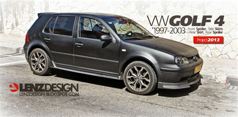 VW Golf 4 Tuning Lenzdesign. שיפורים חיצוניים לרכב - Auto Cars Benz