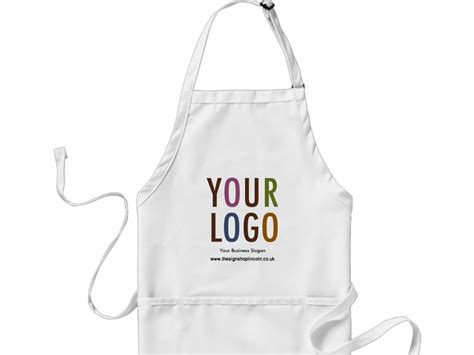 Branded aprons design & print - Sign Shop Lincoln