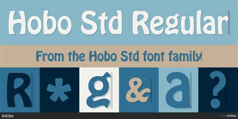 Hobo Std Font