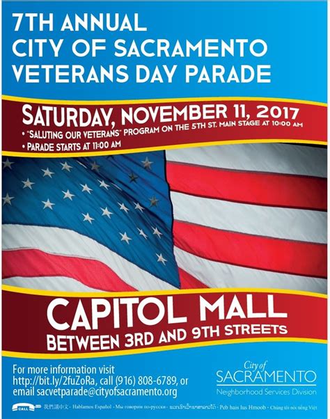 Veterans Day Parade - City of Sacramento