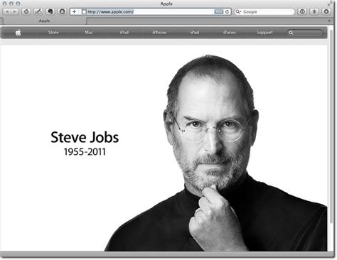 Steve Jobs Tribute Page Goes Live