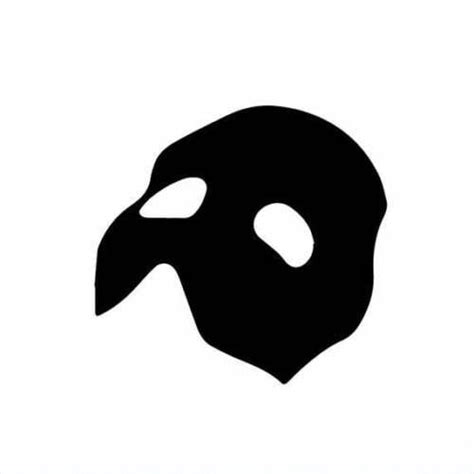 Phantom of the Opera Mask Die Cut Vinyl Decal Sticker Car Window Wall ...