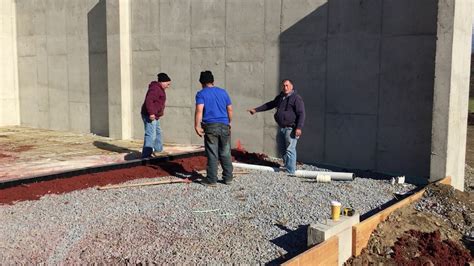 Installing A Linear Floor Drain in the Garage - YouTube