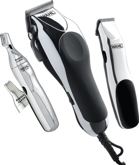 Wahl Professional Hair Cutting Kit 30 Piece Trimmer Clipper Barber Tool ...