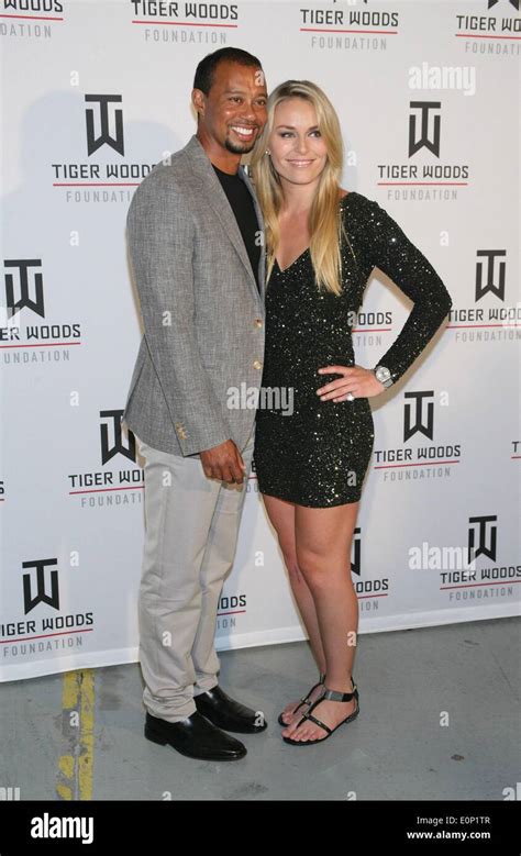 Tiger woods and lindsey vonn hi-res stock photography and images - Alamy