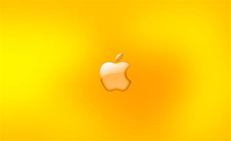 HD wallpaper: Apple Logo Gold, yellow Apple logo wallpaper, Computers ...