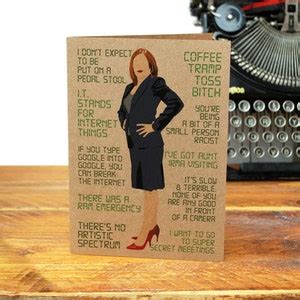 The IT Crowd JEN Quotes General Greeting Card Recycled Comedy I.T. Crowd Pedal Stool - Etsy UK