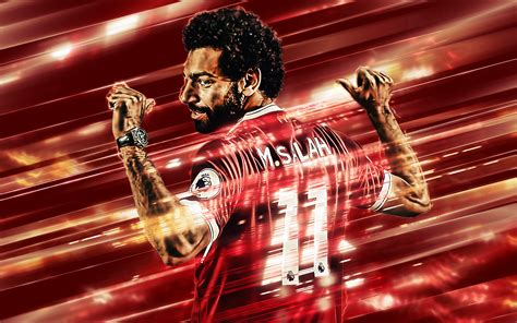 Download Liverpool F.C. Soccer Mohamed Salah Sports HD Wallpaper