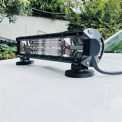 216W 15 inch Led work light bar Magnetic base Offroad driving head ...