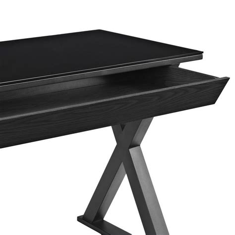 48" Computer Desk in Black - D48X30BL