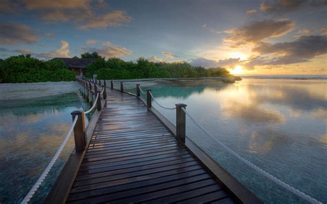 Maldives - Sunrise by hazmee on DeviantArt