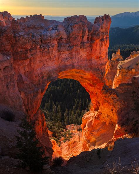 Natural Bridge Bryce Canyon Fine Art Landscape Photo Print | Photos by Joseph C. Filer