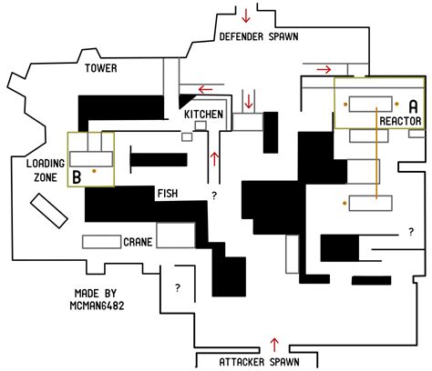 Valorant Icebox Map Layout