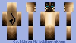 Siamese Cat Minecraft Skin