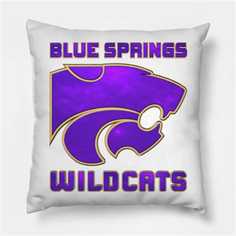 Blue Springs Wildcats - Blue Springs Missouri - Mascot - High School - Blue Springs - Pillow ...