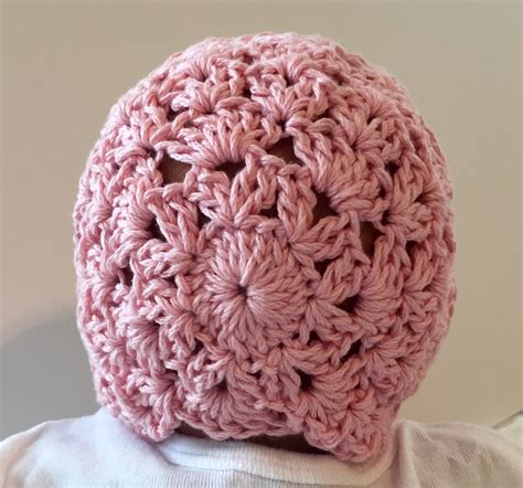 Crochet Pattern – Princess Charlotte Baby Bonnet