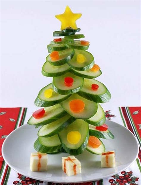 Food Design Ideas, Christmas Trees, Fun Edible Decorations for Holiday ...