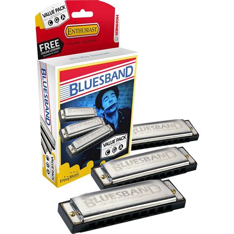 Hohner Blues Band Harmonica Value Pack | Guitar Center