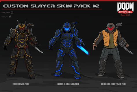 Custom Slayer Skin Pack #2 - Hope you enjoy it! : r/Doom