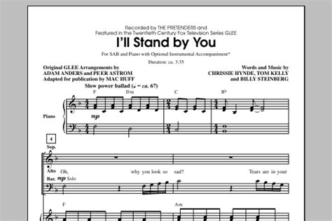 I'll Stand By You | Sheet Music Direct