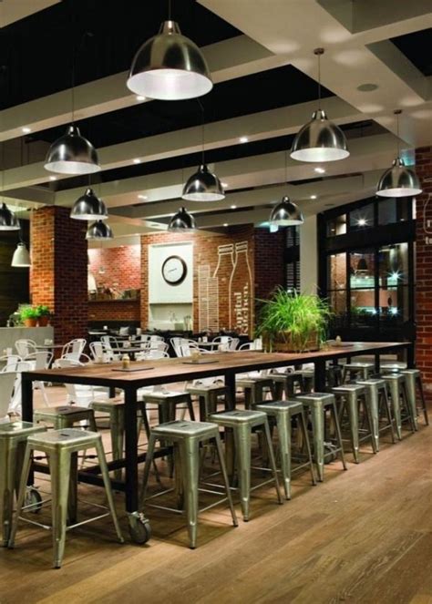 country rustic restaurant interior | and Bar Exterior-Interior Design in Rustic Style of Urban ...