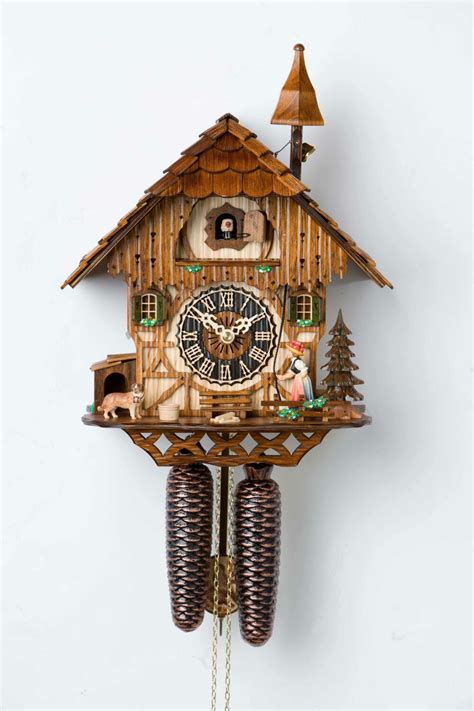 Original handmade Black Forest Cuckoo Clock / Made in Germany 2-8294 ...