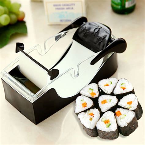 Newest Perfect DIY Sushi Maker Easy Kitchen Magic Gadget Cooking Tools Roller Mould Rice Balls ...