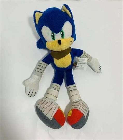 Sonic Boom Plush 14 Inch Sonic The Hedgehog “TOMY Stuffed Animal Plush ...