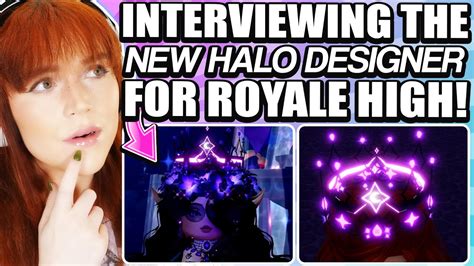 INTERVIEWING ROYALE HIGH'S NEW HALO DESIGNER! Maker of The DARK FAIRY HALO 2023! 🏰 Roblox - YouTube