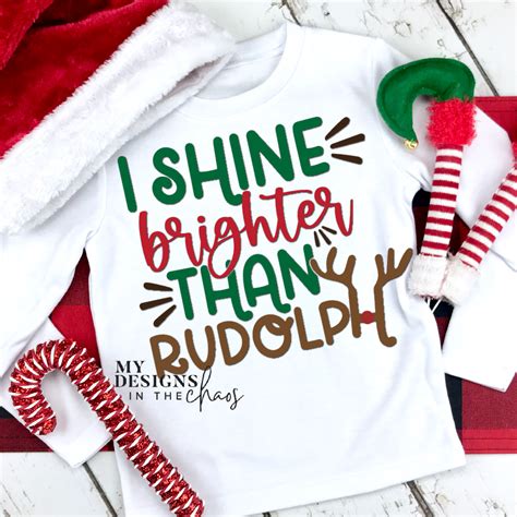 Rudolph SVG: Light Up Your Holiday Projects - My Designs In the Chaos