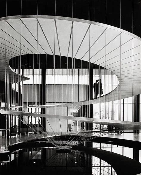 The lobby of General Dynamics / Convair Astronautics located in San Diego, Califo ...