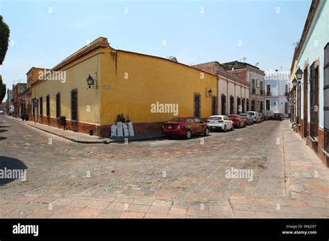 Street in the Historic Center of Queretaro, Mexico Stock Photo - Alamy