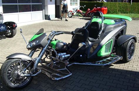 Green Machine | Trike motorcycle, Vw trike, Trike