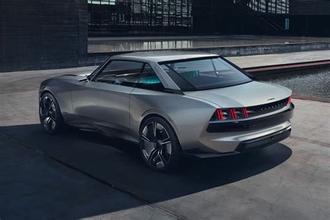 Is It Just Me Or The Peugeot e-Legend Concept Does Look Like A Mustang?