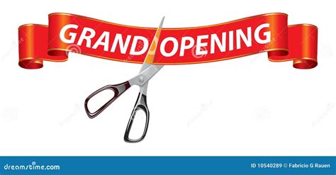 Grand Opening Vector Banner, Illustration, Invitation Card | CartoonDealer.com #115034113