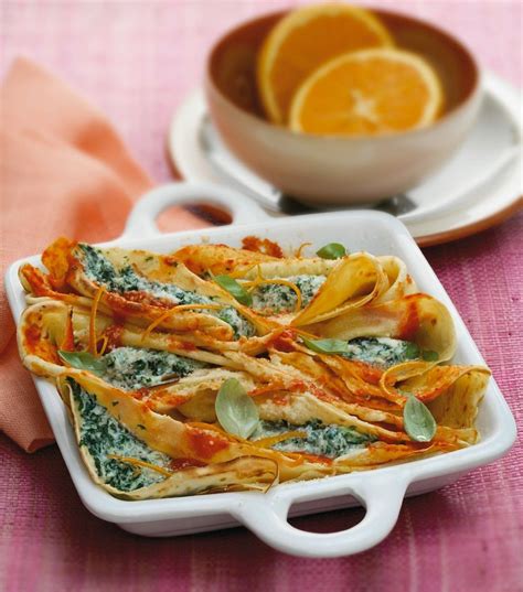 Crespelle with Ricotta and Spinach Filling recipe | Eat Smarter USA