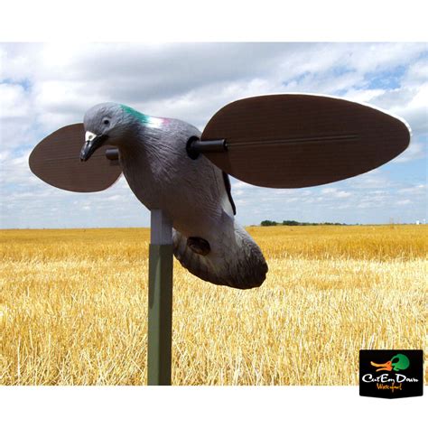 MOJO MOTORIZED WOOD PIGEON DECOY SPINNING WING WITH MAGNETIC WINGS DOVE ...