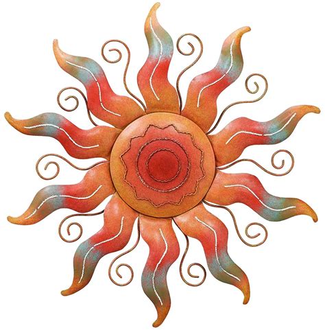 Southwestern Spiral Sun Metal Wall Art | Shop Home Decor | Art & Home