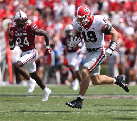 Georgia Football Tight Ends Prove Why They are the Best in the Country ...