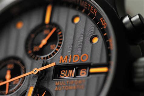 Mido Watches: The Chronograph Special Edition Multifort