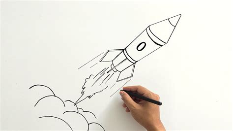 ROCKET DRAWING | How to Draw Rocket