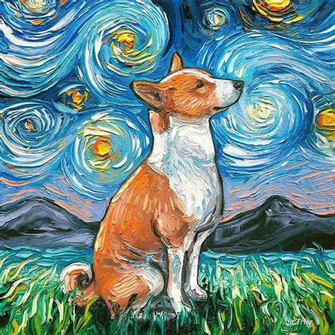 Artist Creates Entire ‘Starry Night Dog’ Series Inspired By Vincent Van ...