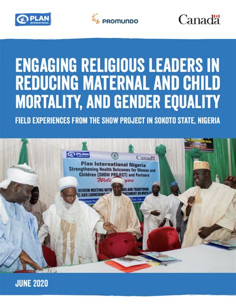 Engaging Religious Leaders in Reducing Maternal and Child Mortality ...