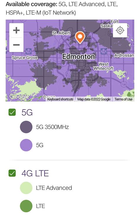 TELUS Officially Lists “5G 3500MHz” on Coverage Map : r/telus