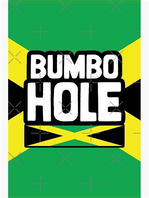 "Bumbohole | Jamaican Curse Words | Jamaican Patois | Jamaican Slang | Big Up Jamaica" Art Print ...