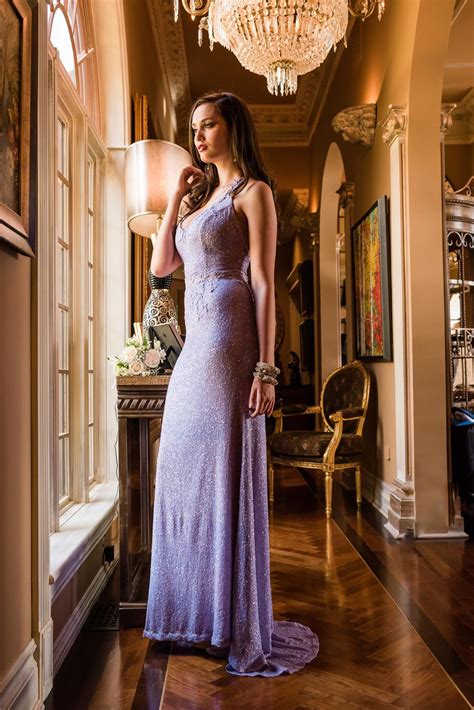 Purple #lilac #sequins dress Purple Lilac, 2017 Collection, Evening Gowns, One Shoulder, Sequins ...